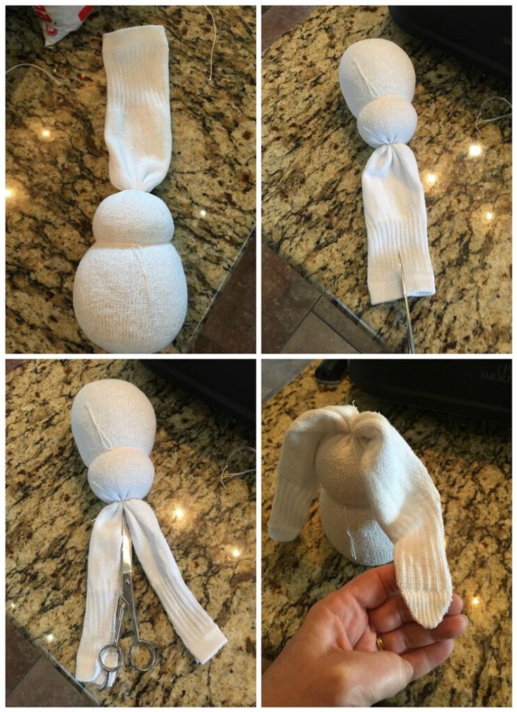 Comment faire un adorable lapin en chaussettes