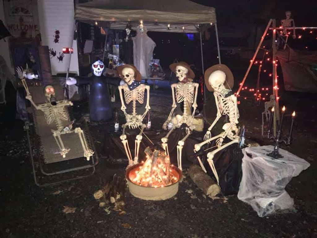 Cette année pour Halloween, les squelettes sont en vedettes