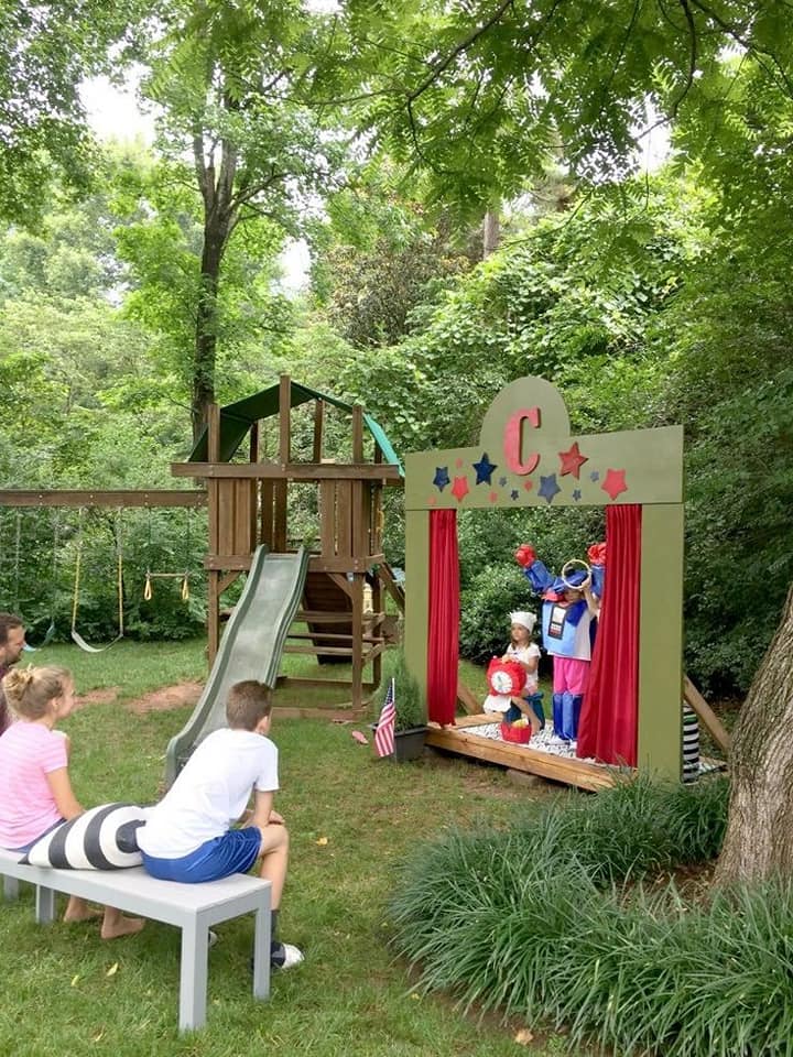 12 aménagements DIY originaux pour amuser les enfants dans la cour