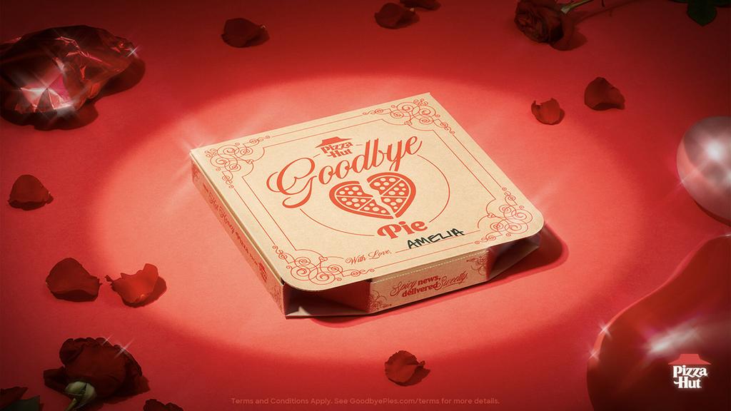 Pour la Saint-Valentin, Pizza Hut lance des pizzas… de rupture!