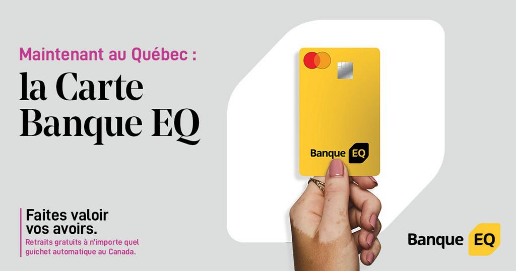 Une nouvelle carte bancaire fait son arrivée au Québec et propose une foule d'avantages.