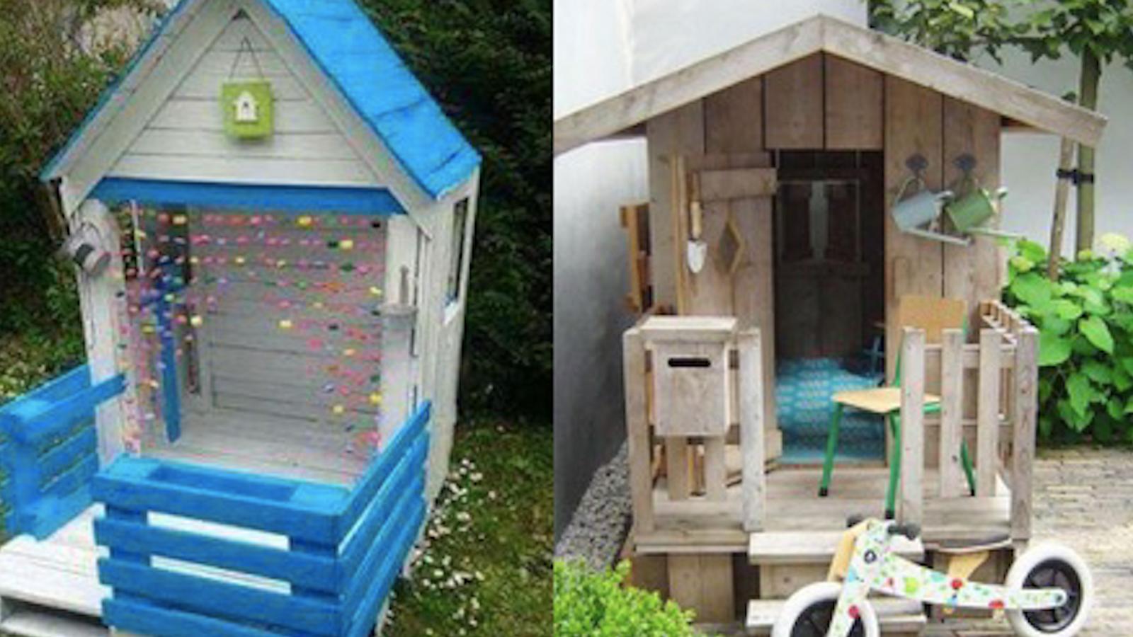 10 petites cabanes pour enfants à construire soi-même