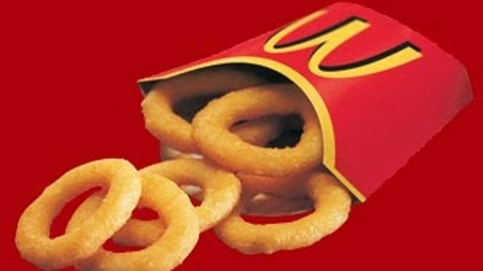 Un ancien chef explique pourquoi McDonald's n'a pas de rondelles d'oignons dans son menu.