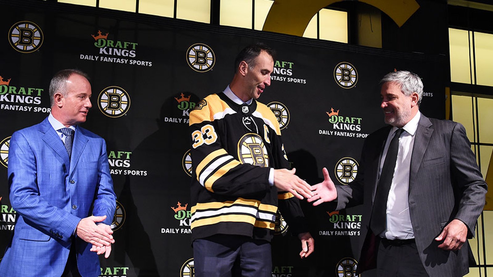 Chara responds to rumors that he's joining Bruins' front office