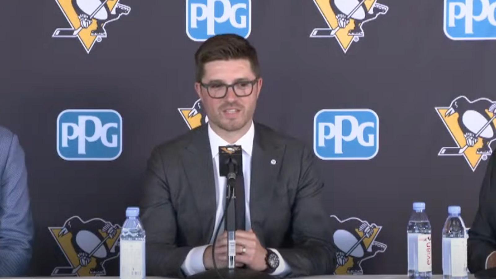Kyle Dubas speaks for 1st time as Penguins executive 