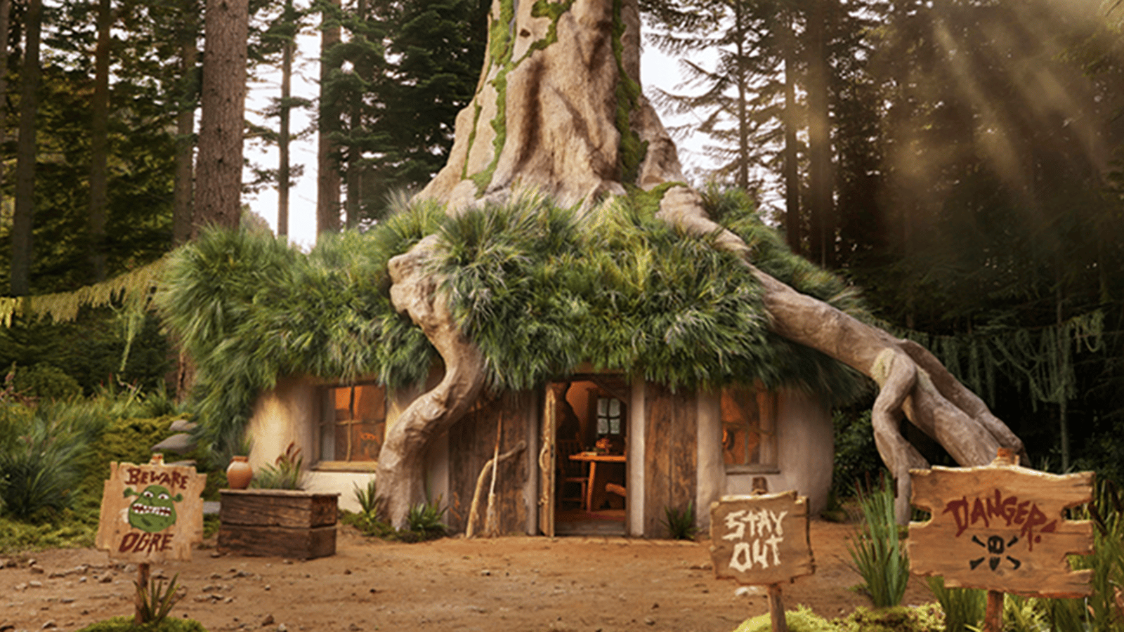 Cette maisonnette inspirée de Shrek vient d'ouvrir ses portes et vous pouvez y séjourner gratuitement.