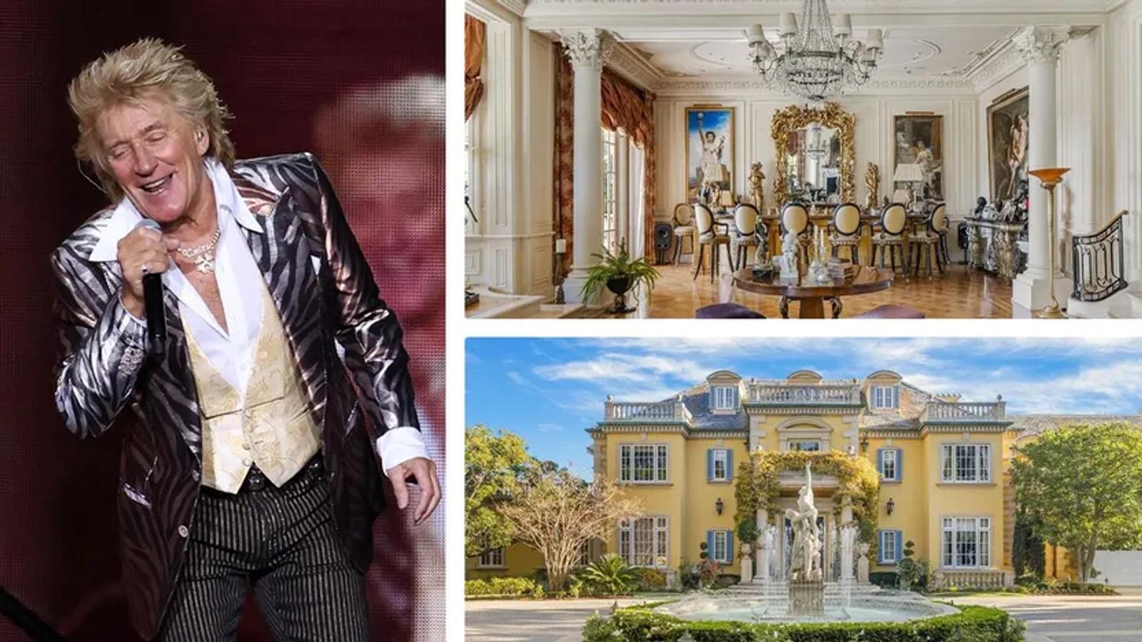 Rod Stewart augmente le prix de vente de son domaine de Beverly Hills