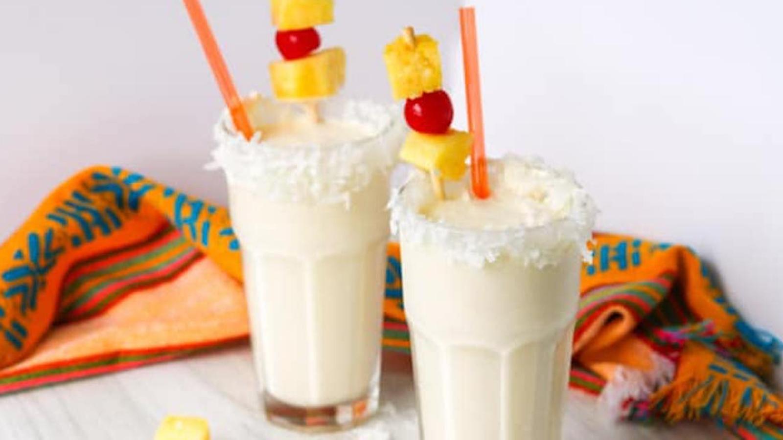 Le milkshake Piña Colada, ça goûte les vacances!
