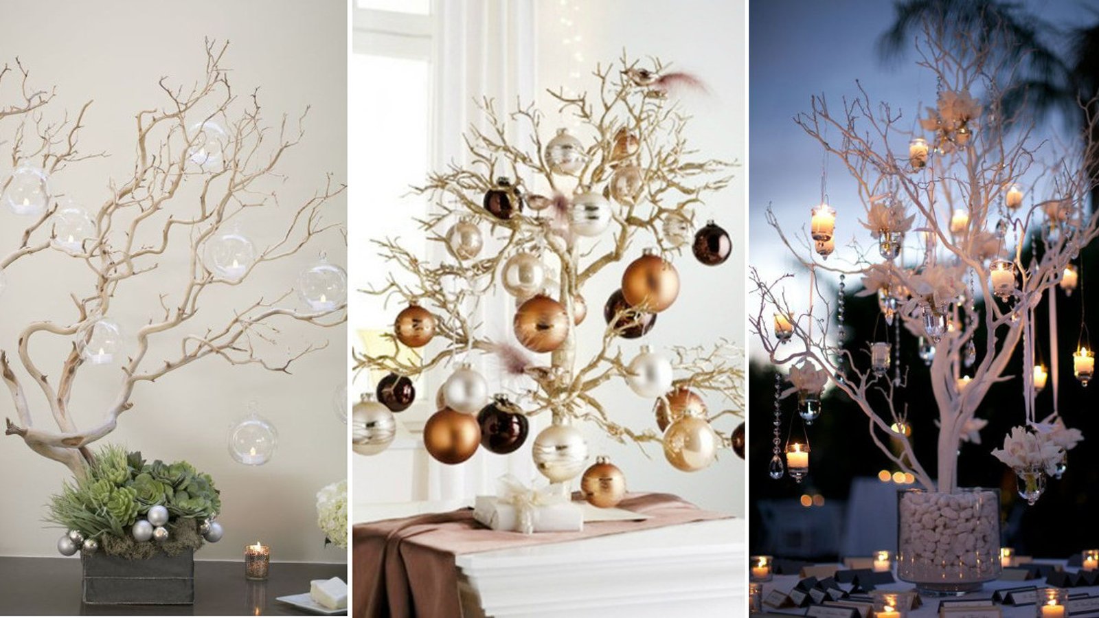 Ces 10 branches décorées sont si belles, que vous n'aurez plus envie d'un sapin conventionnel