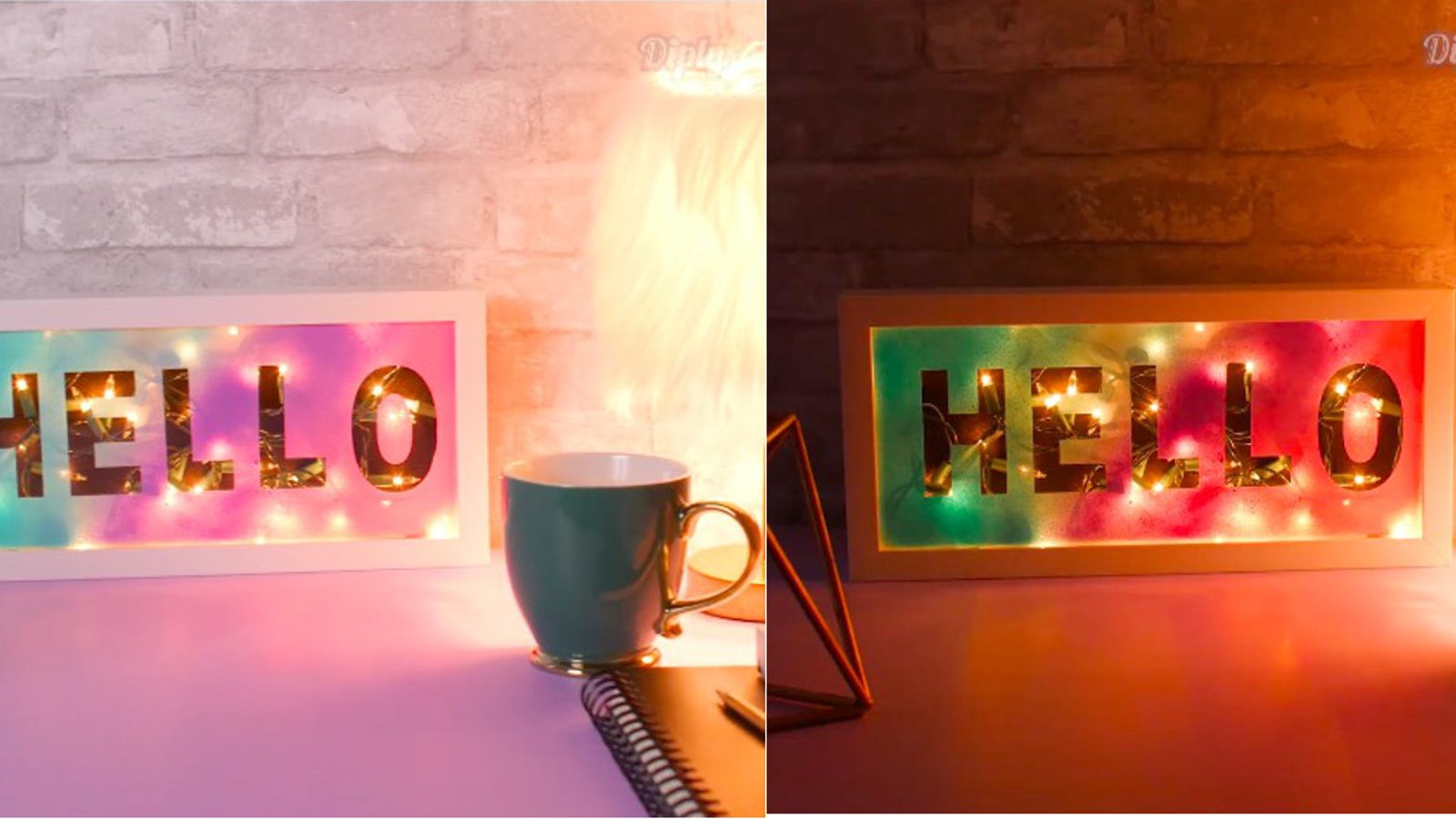 Comment fabriquer une boîte lumineuse en seulement 30 minutes et avec un petit budget! 
