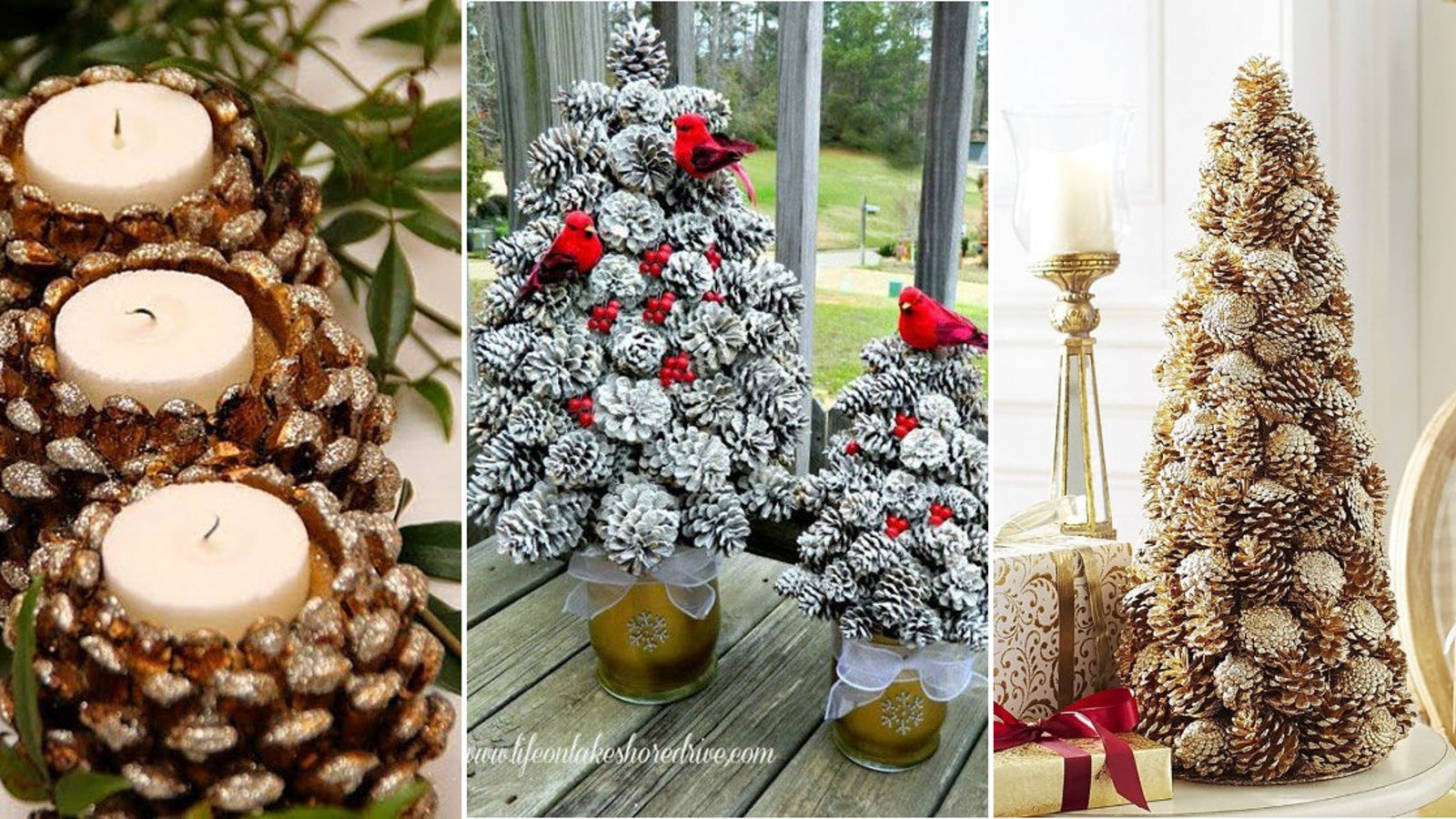 12 nouvelles idées pour bricoler de belles décorations avec des cocottes de pin