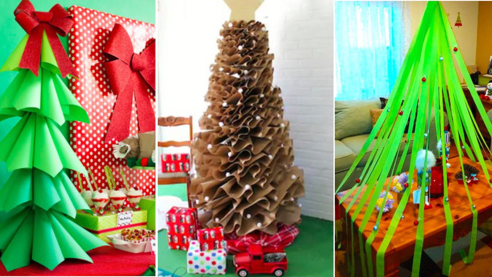 15 bonnes alternatives aux sapins de Noël quand on ne veut pas d'un arbre conventionnel! 