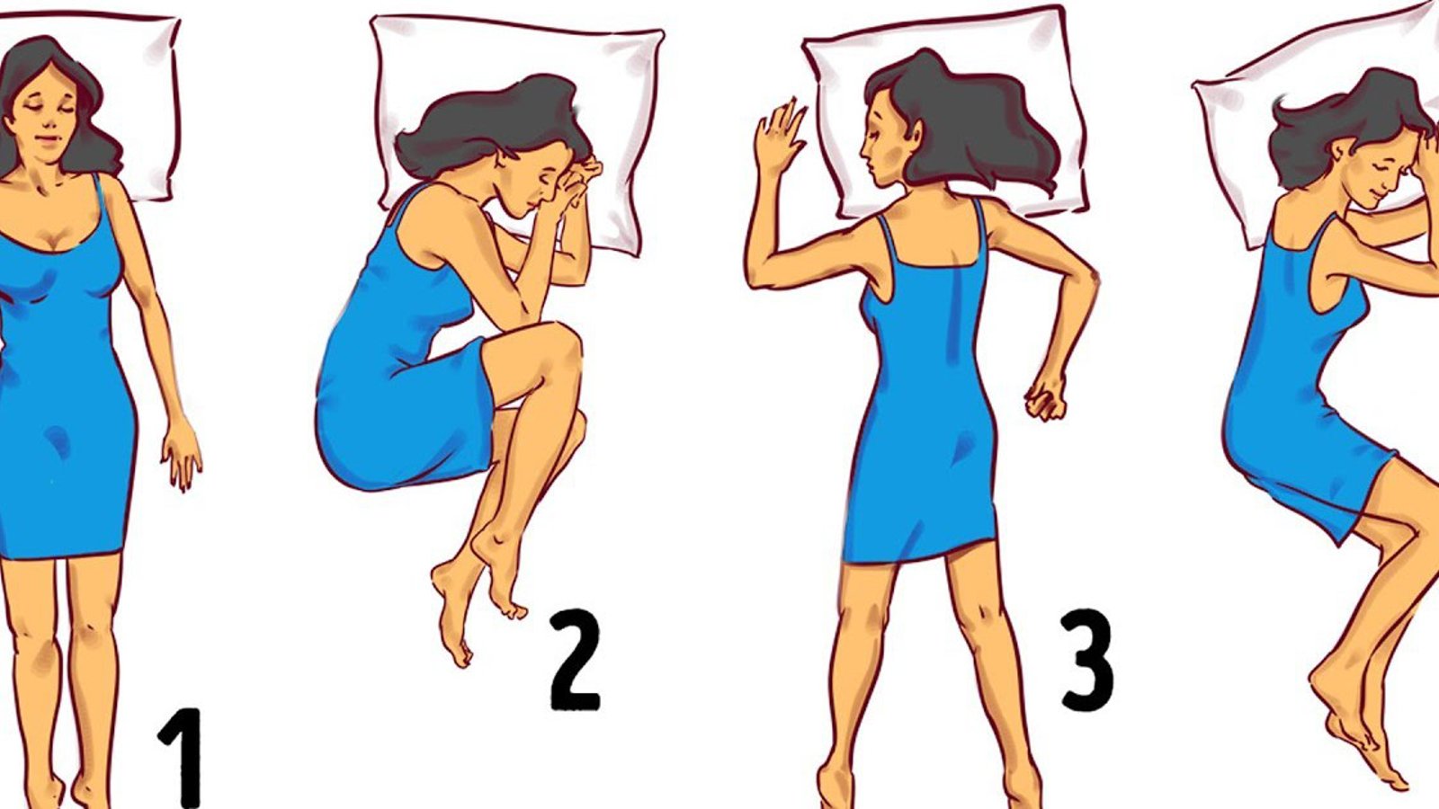 La position dans laquelle vous dormez en dit long sur votre personnalité 