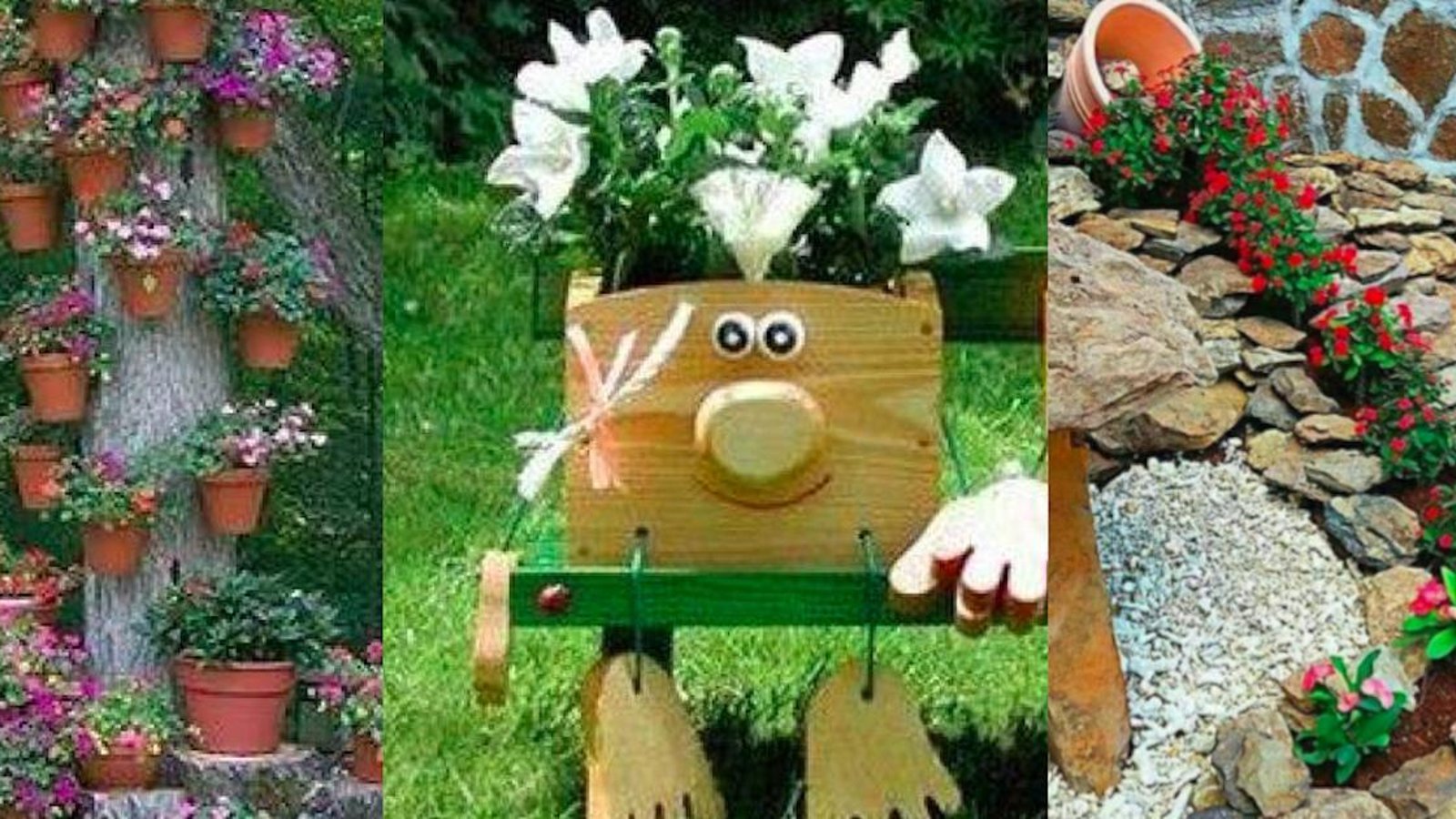 15 idées originales pour exposer vos fleurs extérieures!