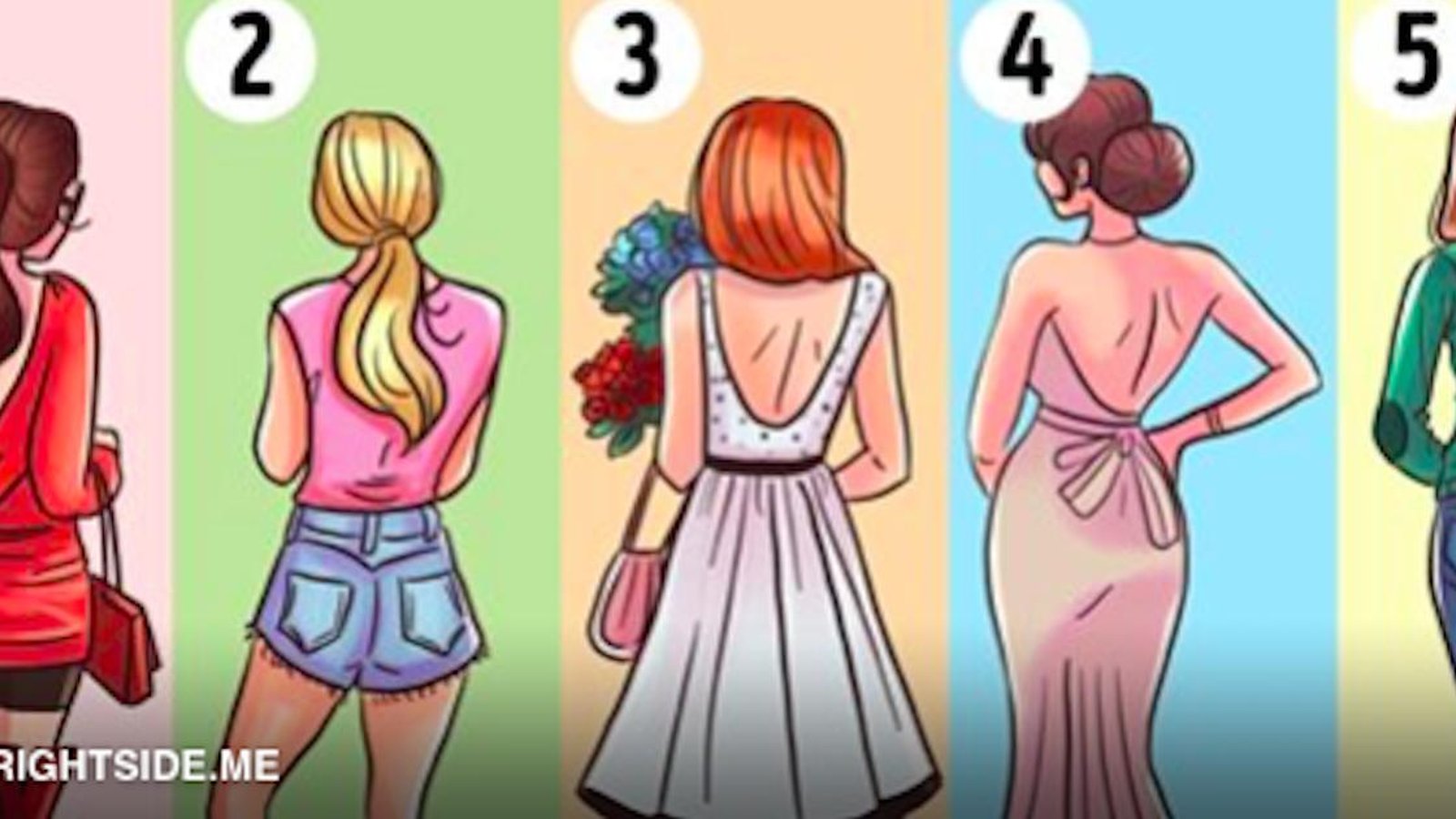 Test de personnalité: laquelle de ces filles sera la plus attirante quand elle se retournera?