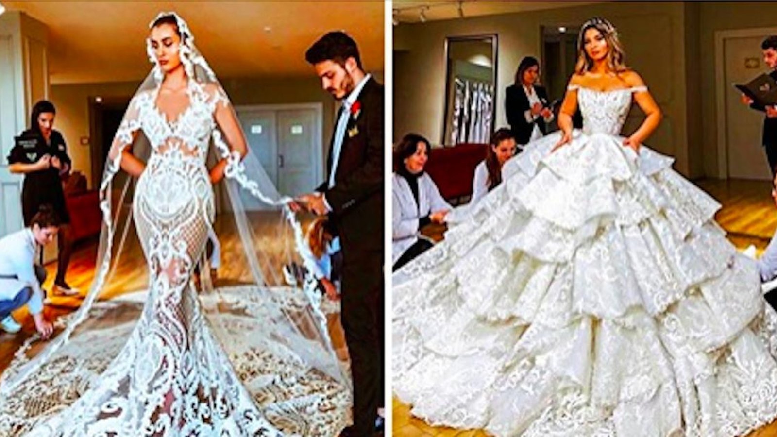 Ces 11 robes de mariées fantastiques donneront envie à plusieurs de dire « Oui, je LA veux »!