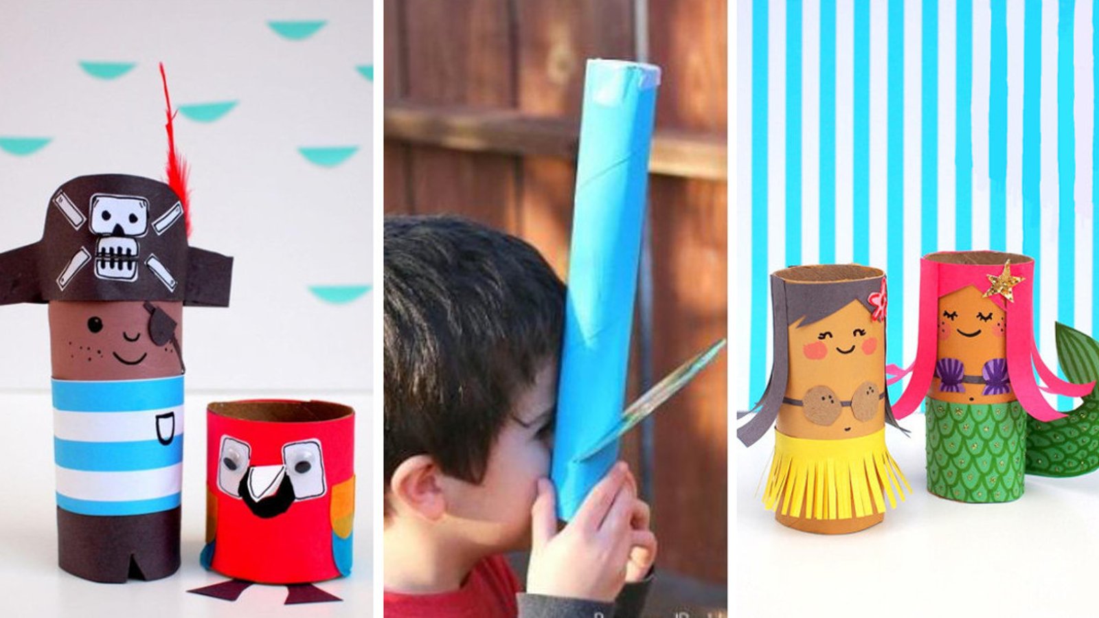 14 Magnifiques bricolages à faire avec les enfants avec tous types de rouleaux que vous pourrez récupérer! 