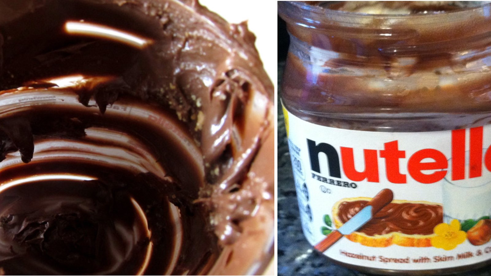 Le pot de Nutella est tellement difficile à vider complètement! Voici les 2 meilleures astuces pour vider un pot, sans gaspillage! 