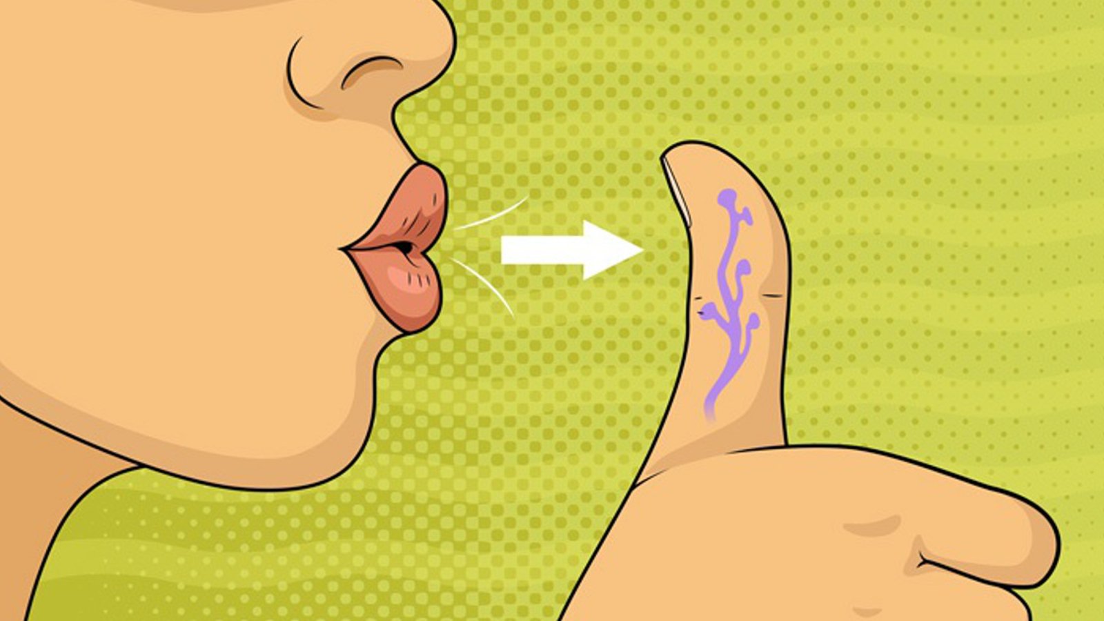 Si vous soufflez sur votre pouce: voici les effets qui peuvent se produire sur votre corps