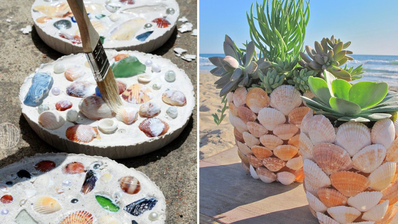 12 projets coquillages qui vous donneront envie de prendre des vacances sur une plage 