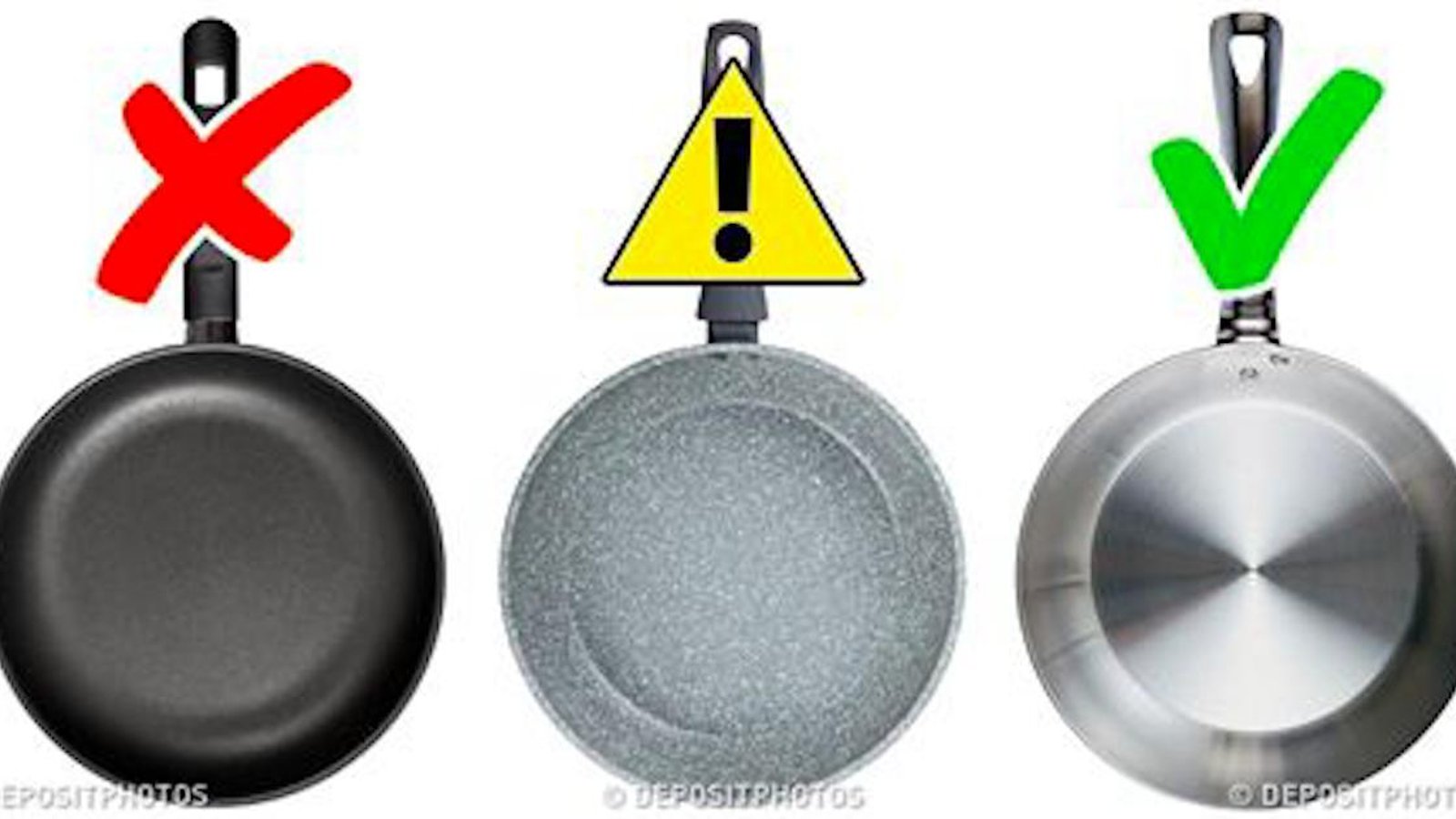 4 types de batteries de cuisine toxiques à éviter et 4 alternatives sûres