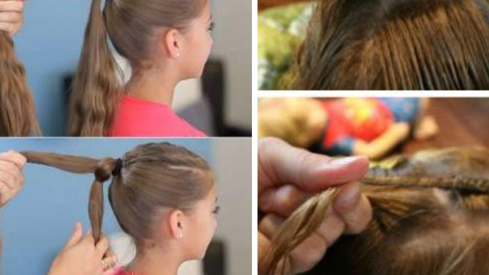 13 tutoriels de coiffures pour enfants facile à faire soi-même 