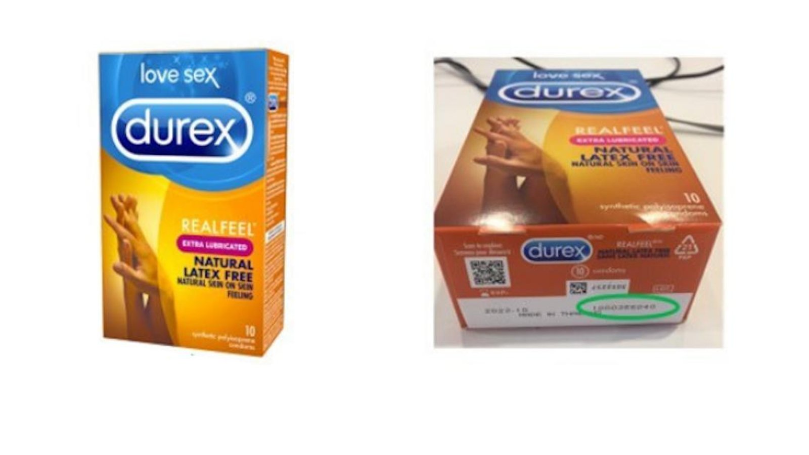 Important rappel de condoms Durex au Canada