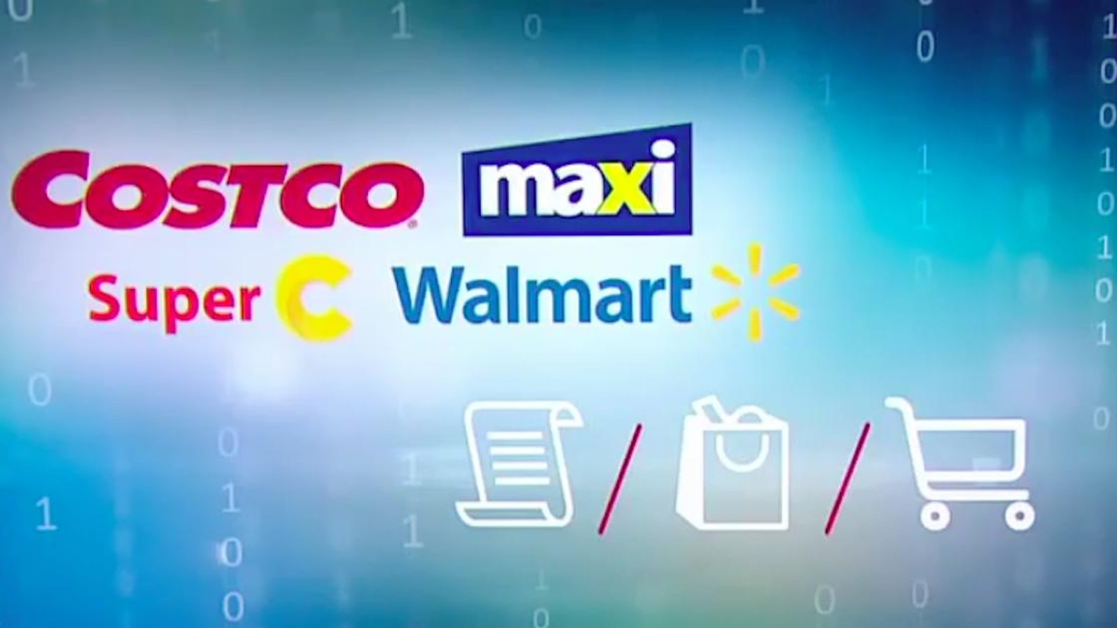 Enquête: qui de Maxi, Costco, Super C ou Walmart est la championne des bas prix?