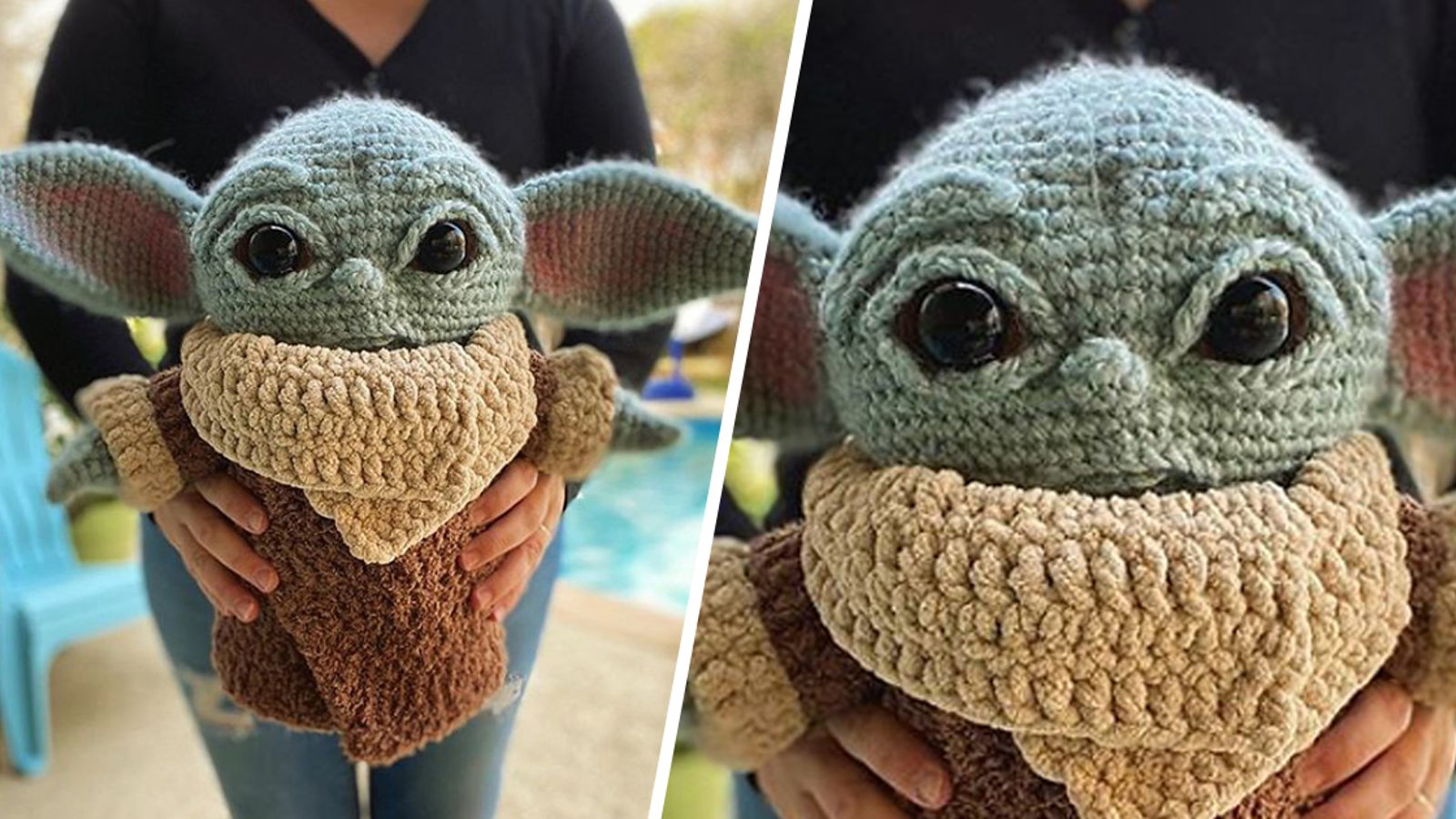 Elle crée un adorable Bébé Yoda au crochet et invite les gens à faire de même!