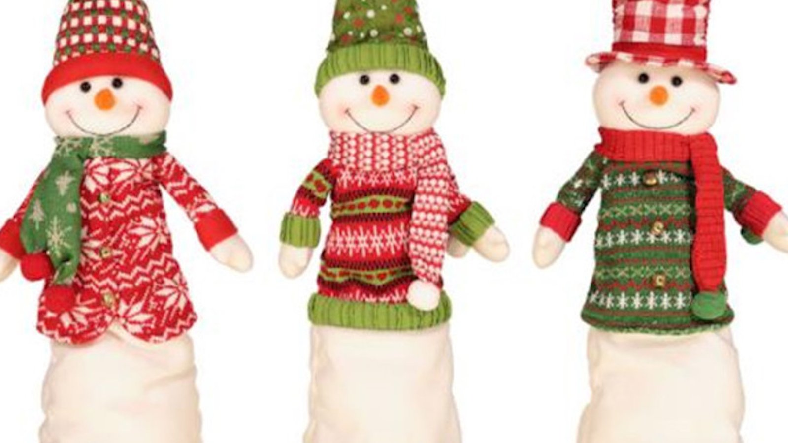 Rappel d’ensembles de 3 bonshommes de neige décoratifs vendus chez Costco à cause de risques de blessures