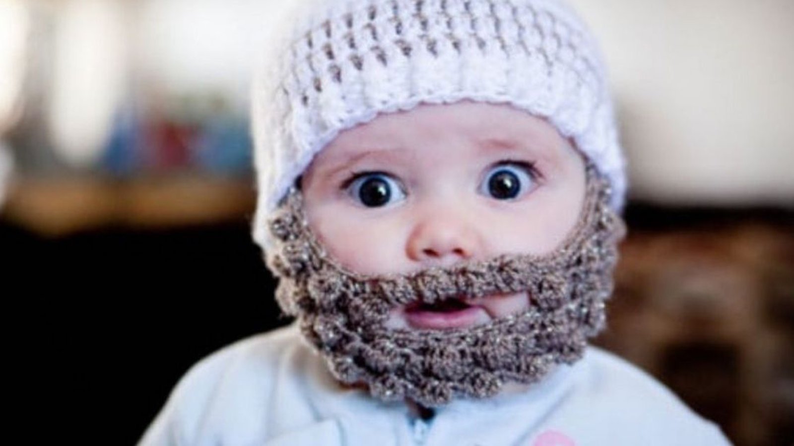 Projet au crochet: un bonnet-barbe pour bébé!