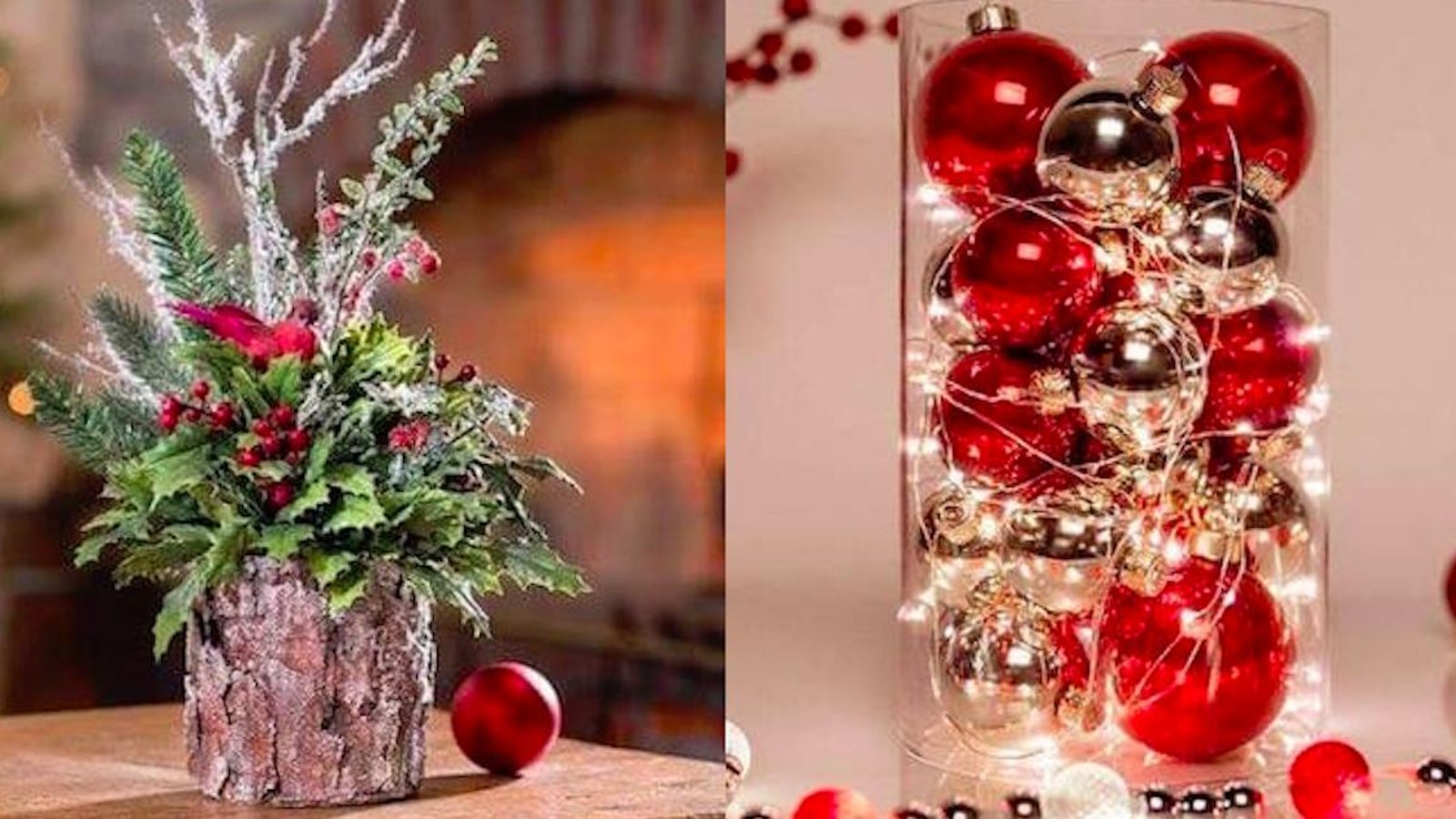 18 idées de décorations de table faciles à réaliser pour Noël