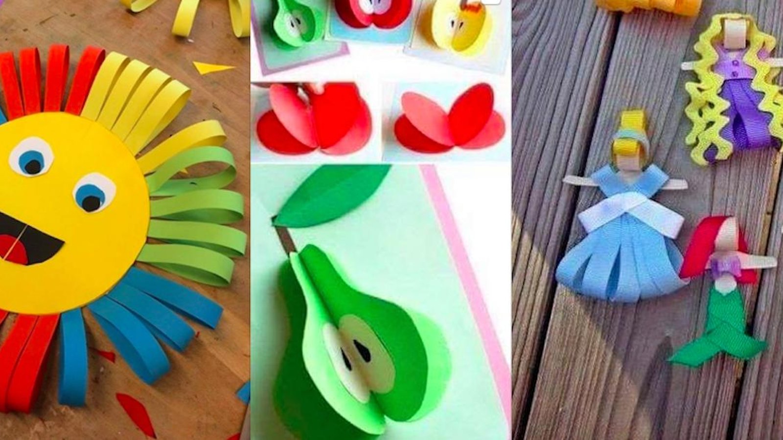 25 bricolages colorés qu'on peut créer avec un peu de papier