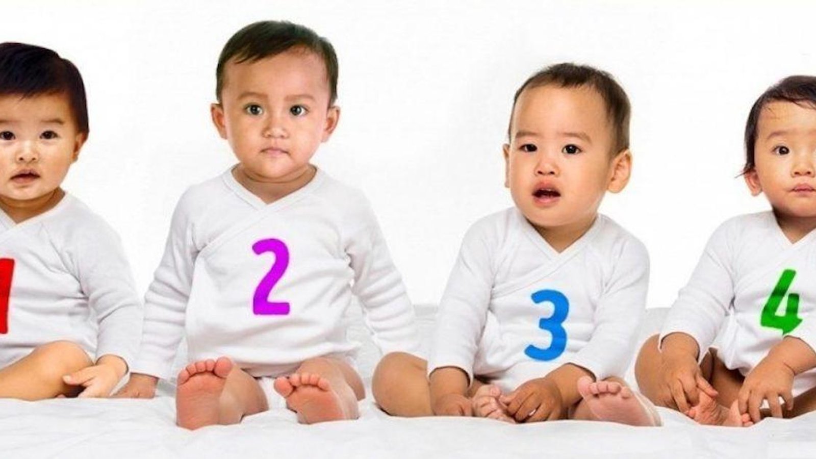 Test de personnalité: selon vous, lequel de ces 4 bébés est une fille?