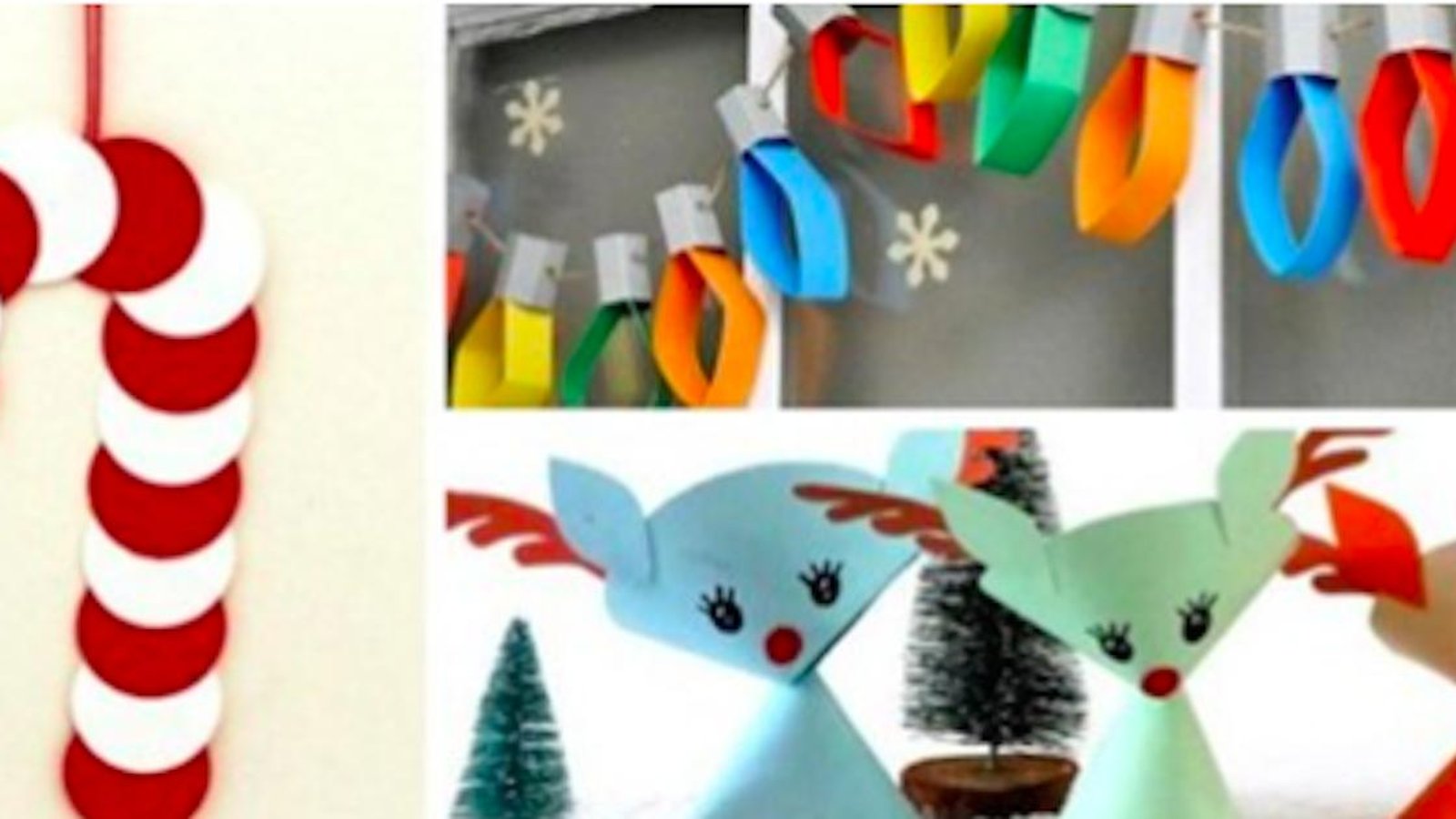 10 bricolages en papier pour Noël