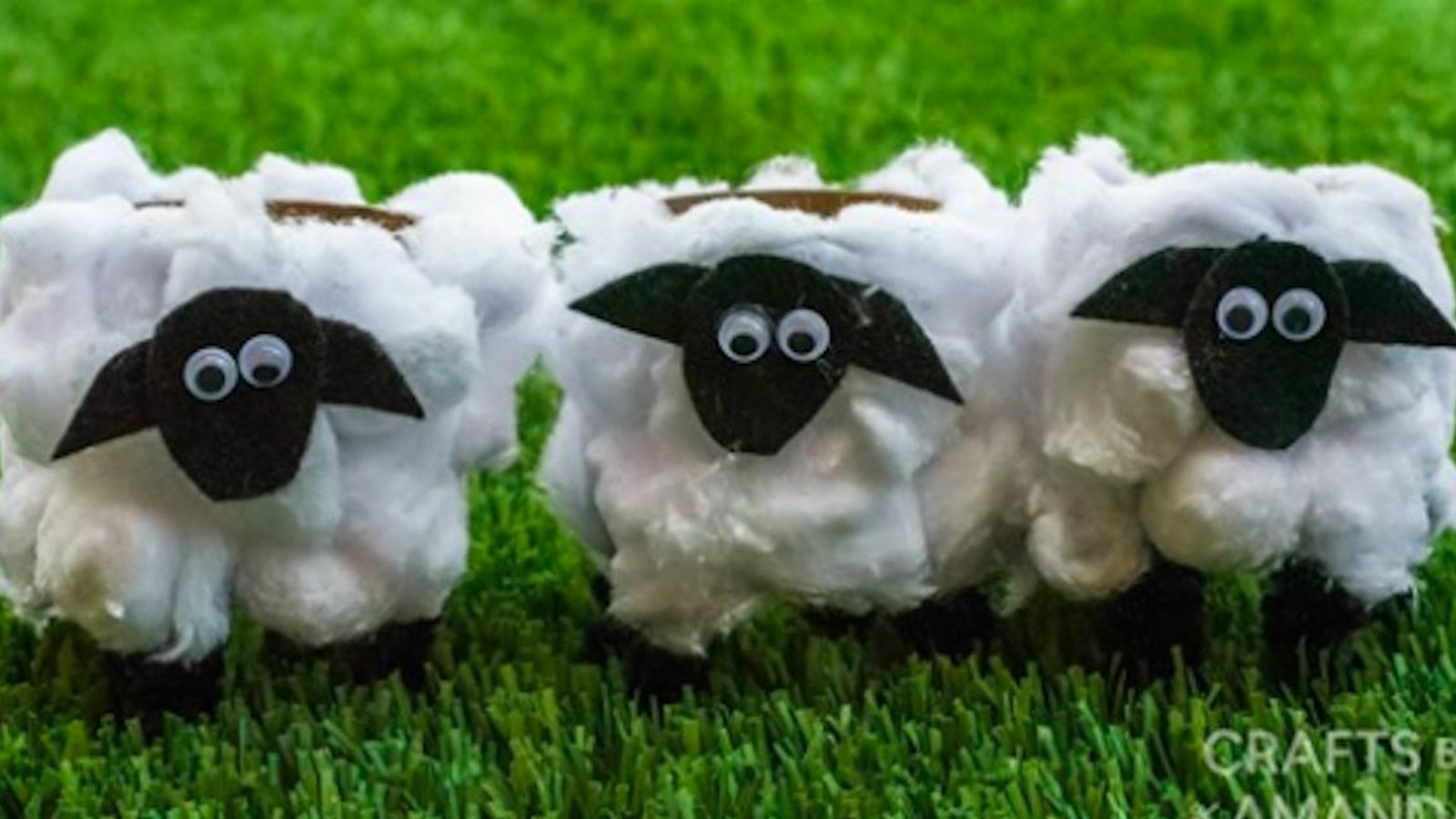 Bricolage facile: comment fabriquer un mignon mouton