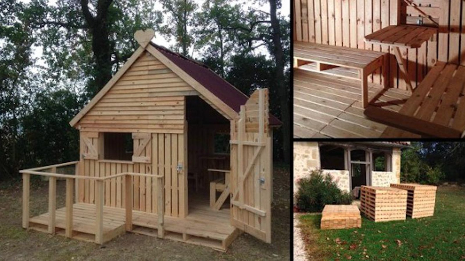 Comment construire une maison pour enfants avec du bois de palettes