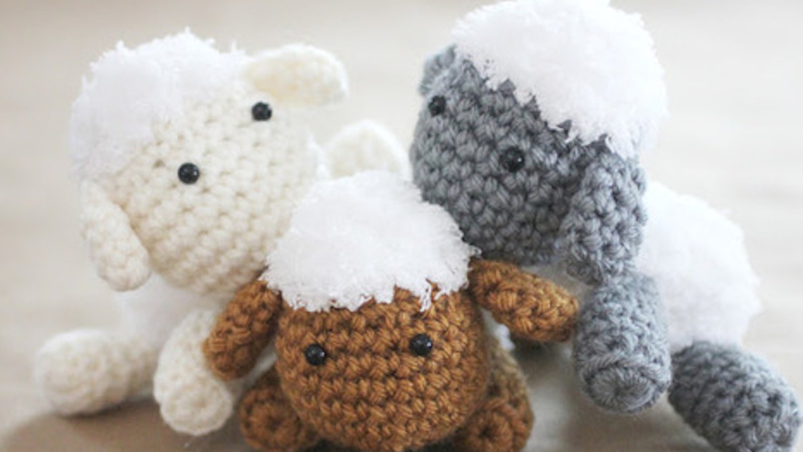 Comment créer d'adorables agneaux au crochet