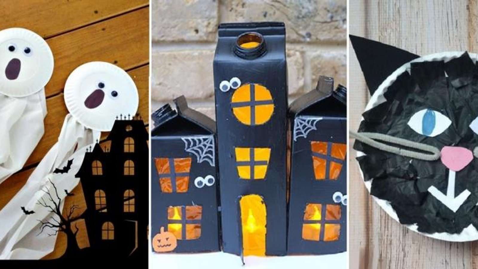 8 Nouveaux bricolages d'Halloween à faire avec les enfants! 