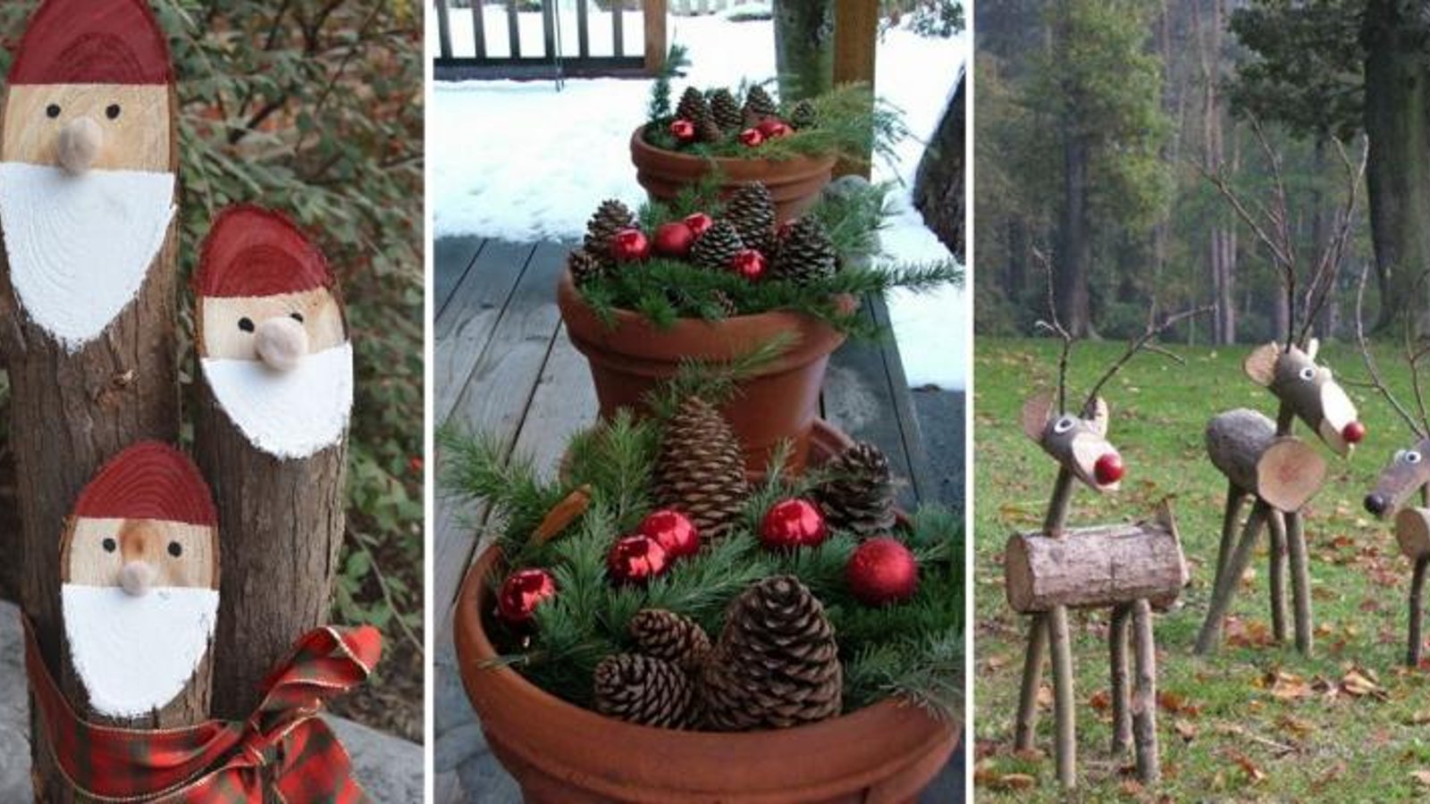 Inspirez-vous de ces 8 magnifiques décorations de Noël extérieurs, pour décorer la maison! 