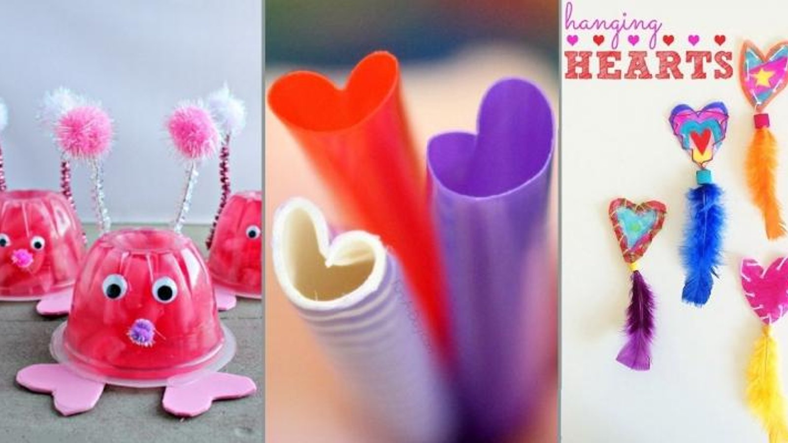 12 Bricolages pour la Saint-Valentin à faire avec les enfants! 