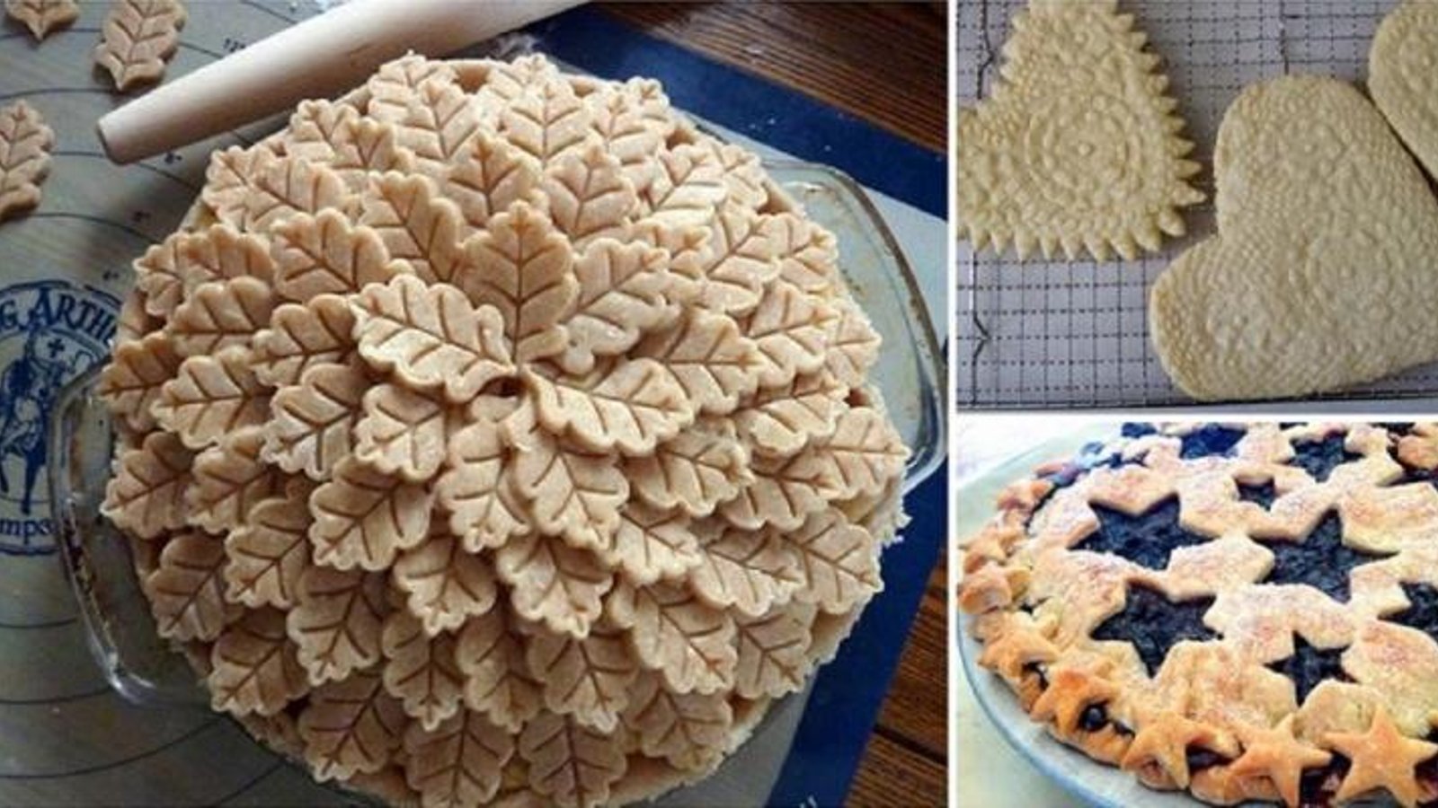 Des idées de décoration de pâte qui rendront vos tartes encore plus appétissantes! 