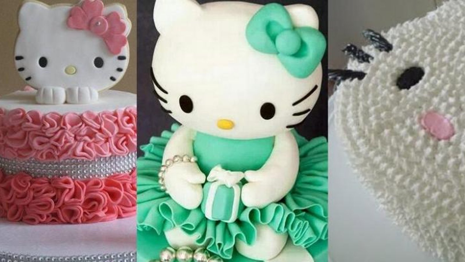 12 gâteaux d'Hello Kitty! 