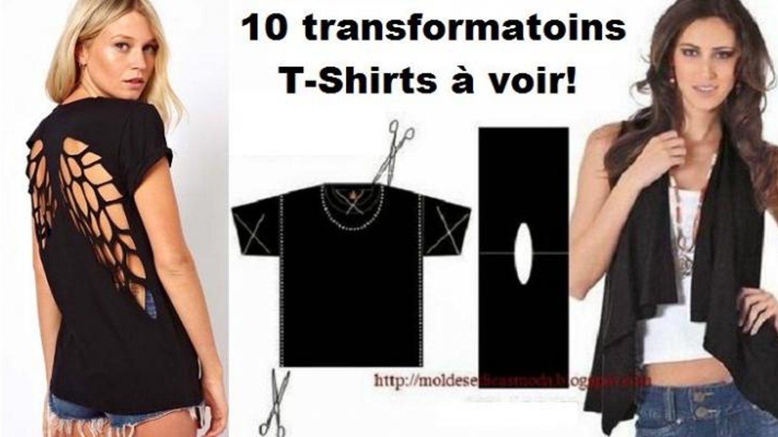 10 incroyables transformations de T-Shirt!