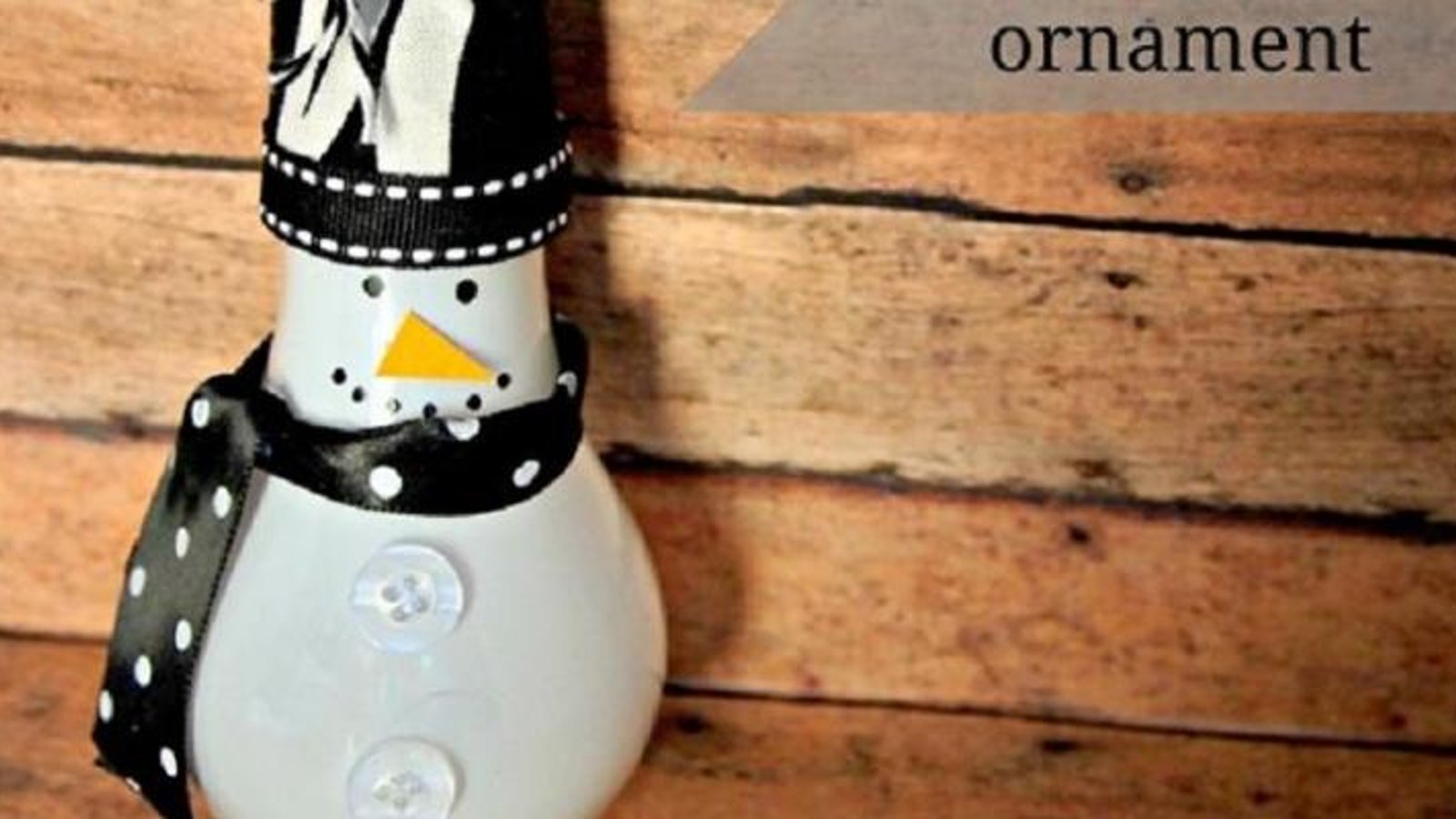 Recyclez vos ampoules pour des bricolages de Noël! 20 MODÈLES! 