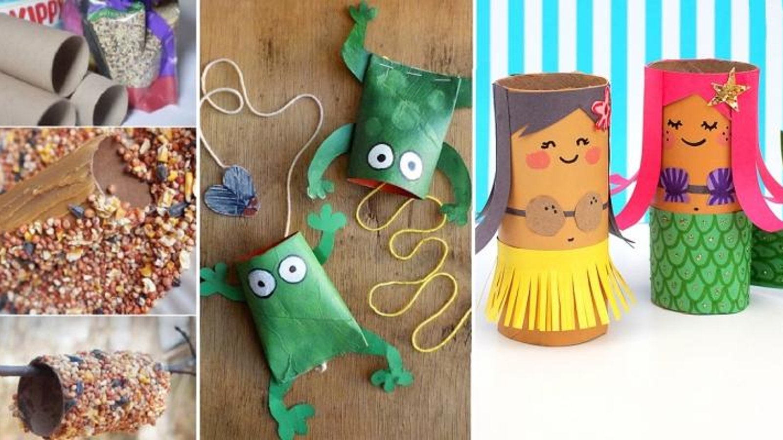 18 Magnifiques projets à faire avec les enfants, à partir de rouleaux de carton!