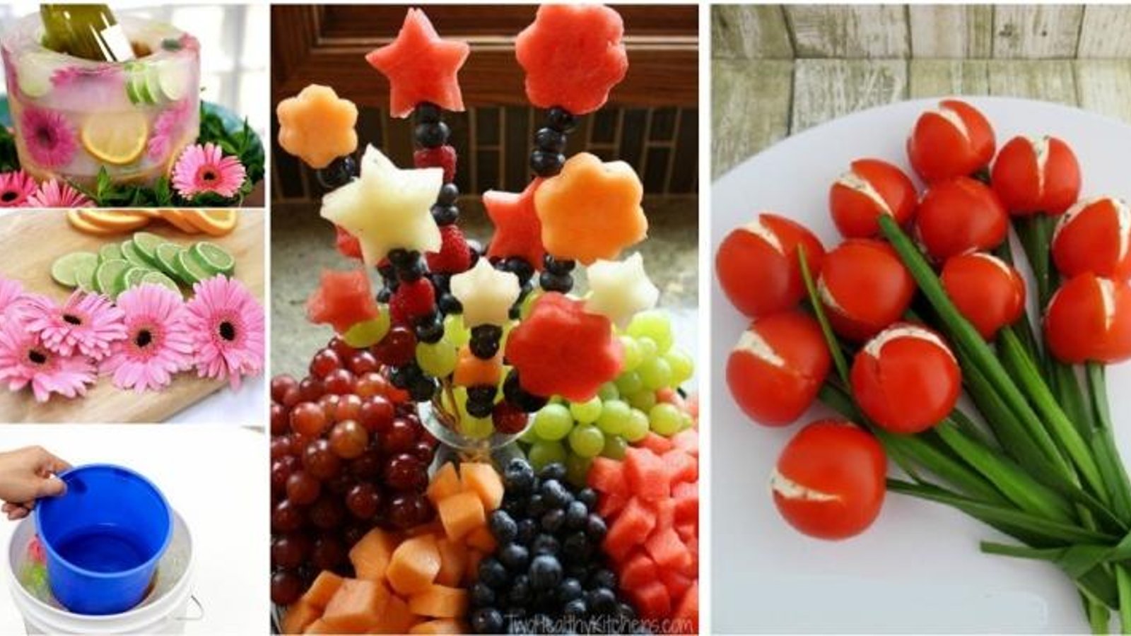 13 Façons de présenter les fruits et légumes sur vos tables, pour célébrer l'arriver du printemps! 