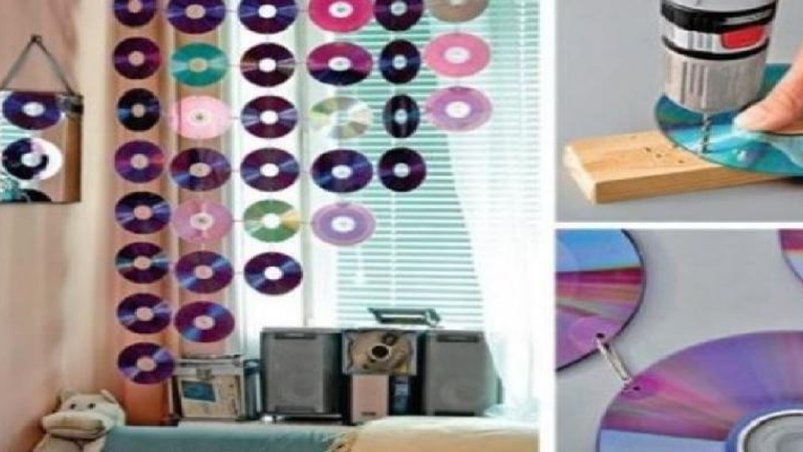 10 façons amusantes de recycler de vieux CD... Certains projets vous surprendront!