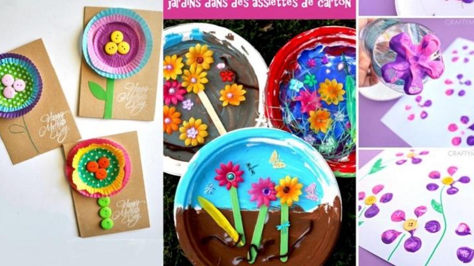 13 Magnifiques bricolages à faire avec les enfants pour souligner les belles couleurs de l'été! 