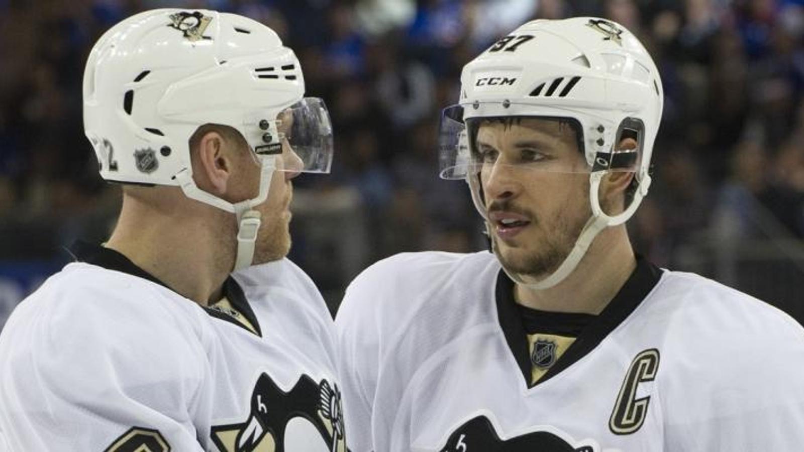 Crosby credits one man with his improvement this season.